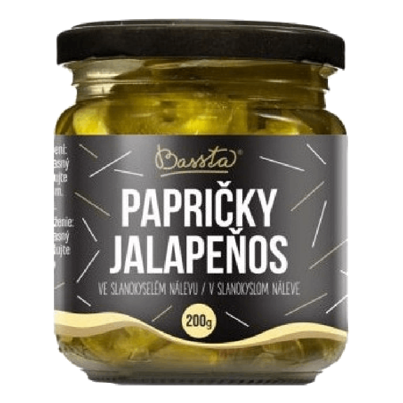 Jalapeňos ve slanokyselém nálevu 200 g